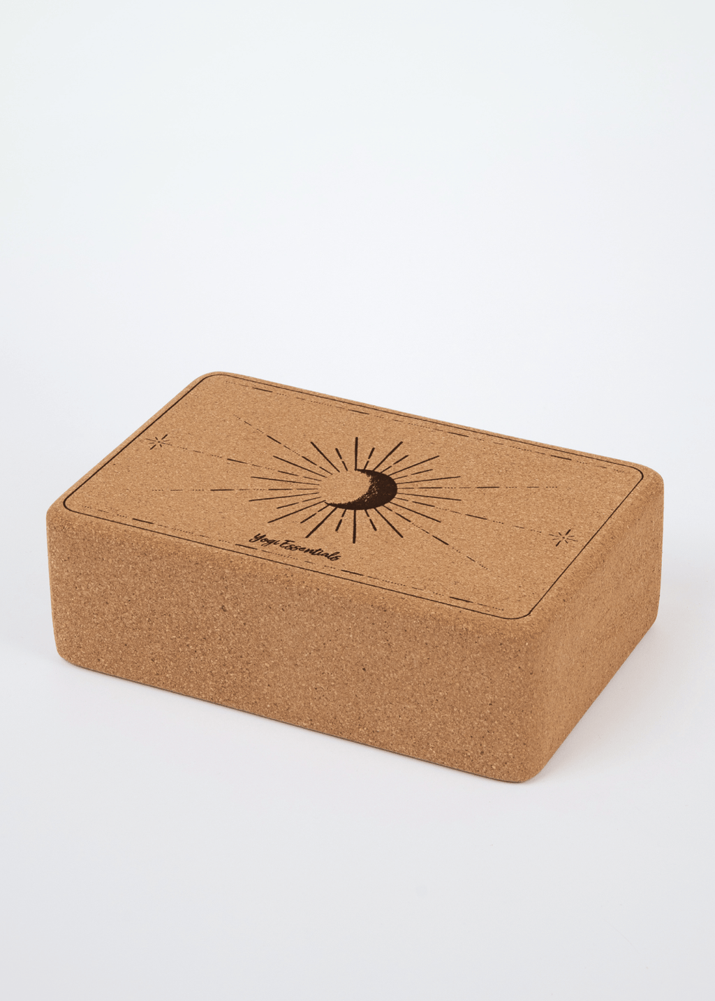 Yogi Essentials Yoga Blok Kurk Yogablok - Moon and Sun