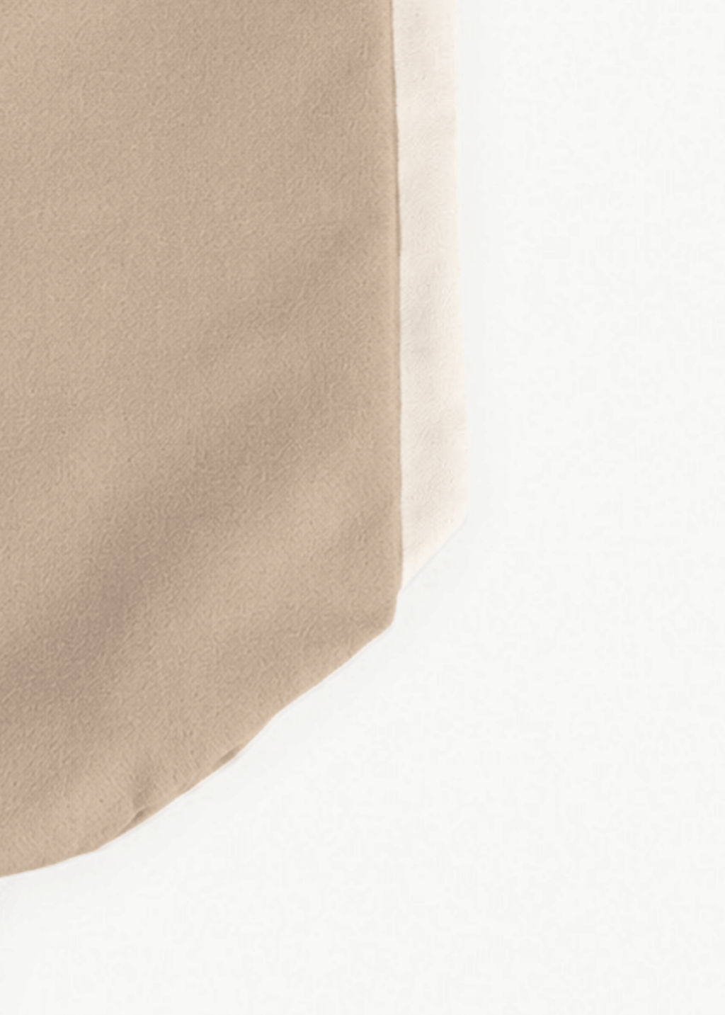 Yogi Essentials Bolster Losse Hoes - Katoenen Bolster - Clay