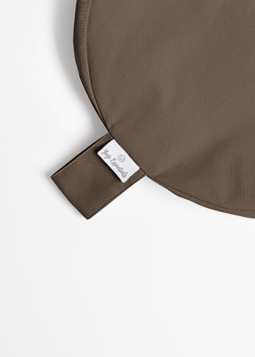 Yogi Essentials Yoga en pilates Losse Hoes - Katoenen Meditatiekussen - Chocolate