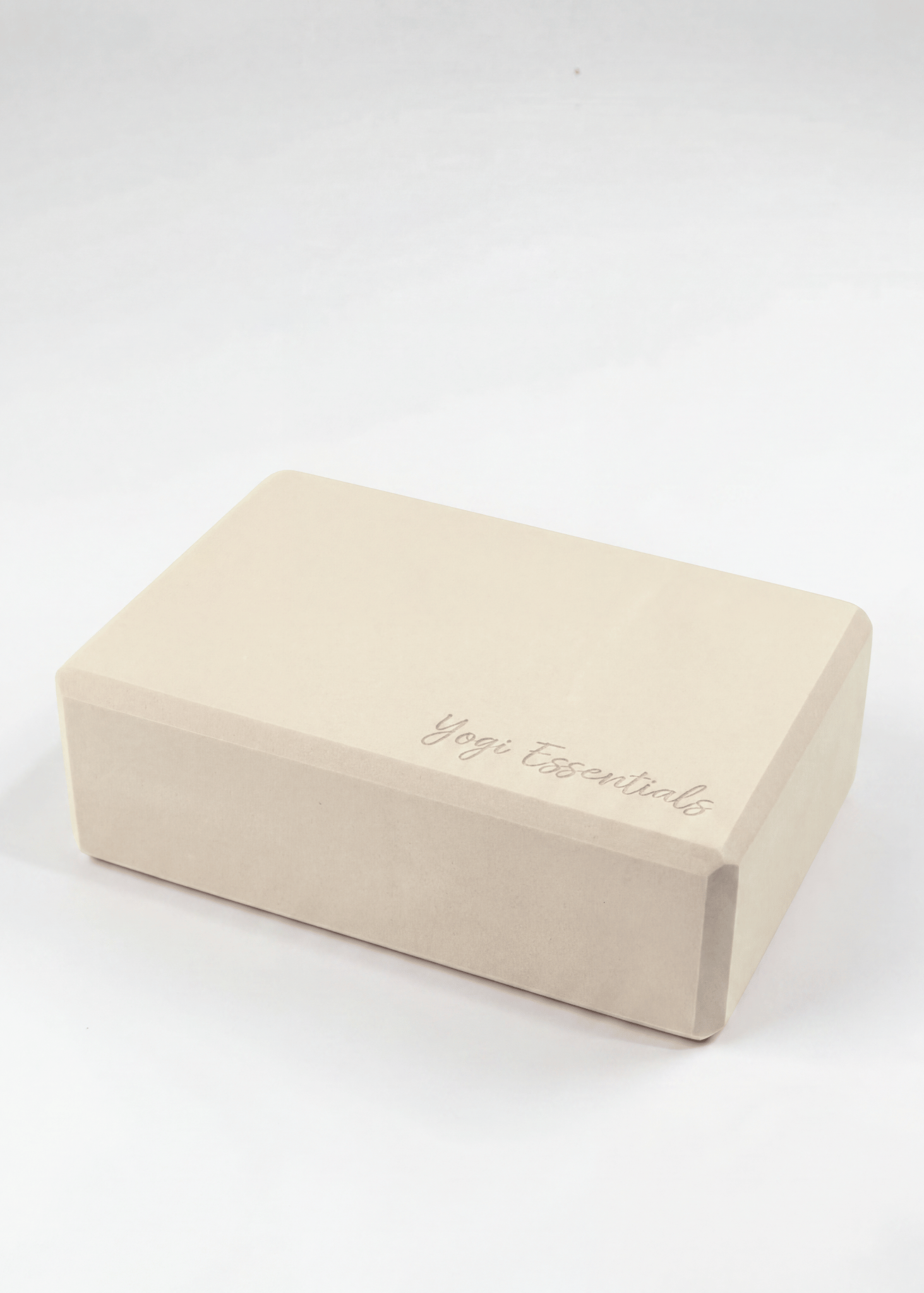Yogi Essentials Yoga Blok NEW Foam Yogablok - Slik Beige