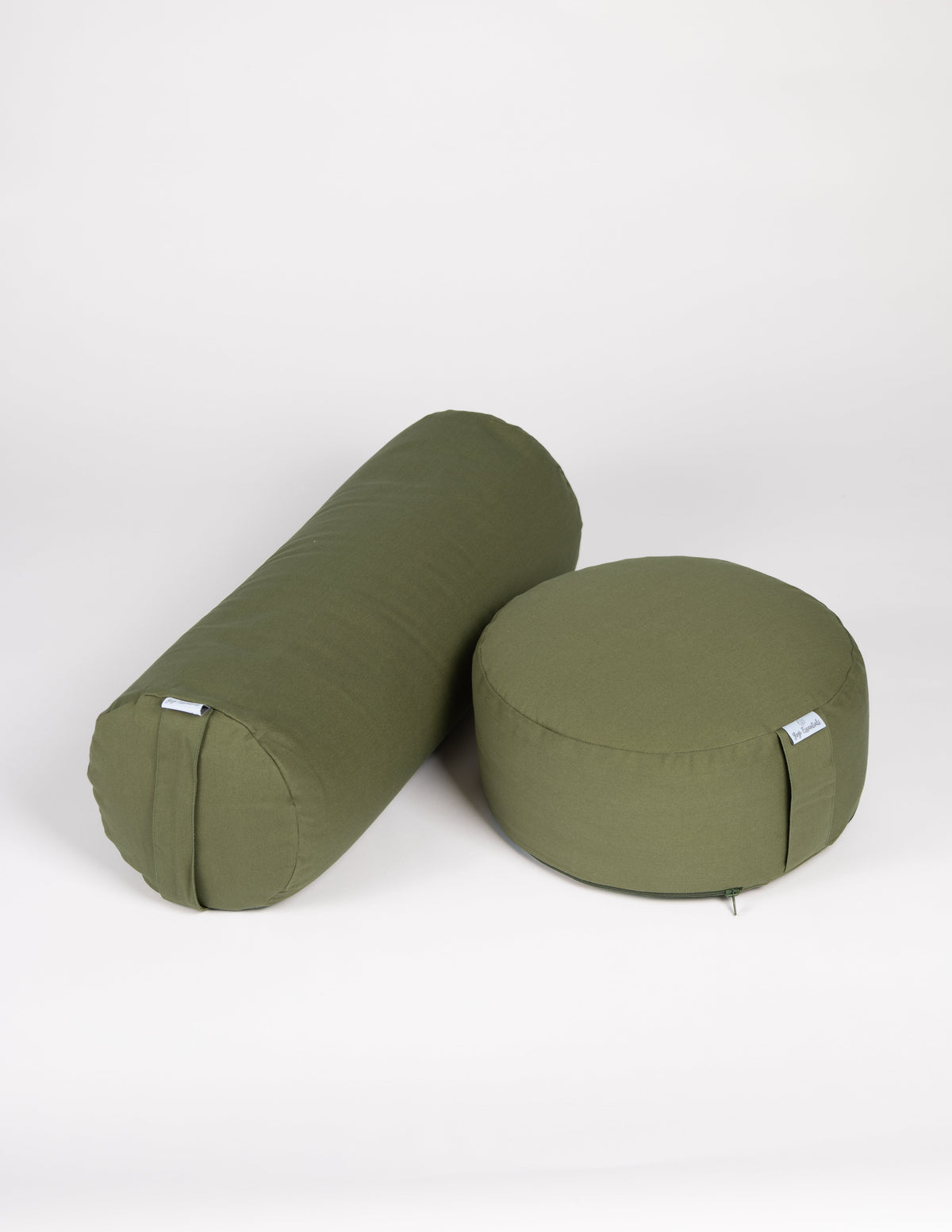 Yogi Essentials Yoga en pilates NEW Katoenen Meditatiekussen - Forest