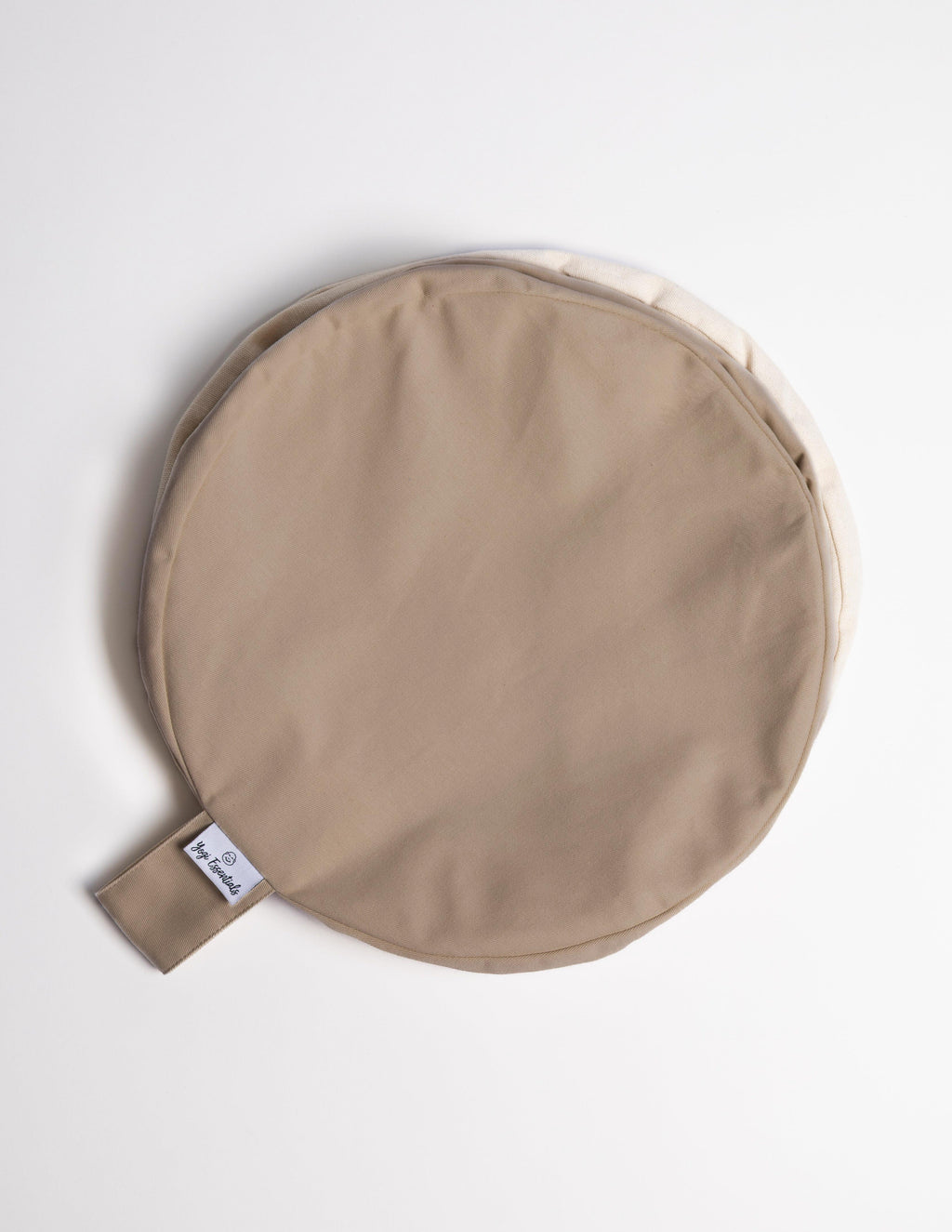 Yogi Essentials Yoga en pilates NEW Losse Hoes - Katoenen Meditatiekussen - Clay