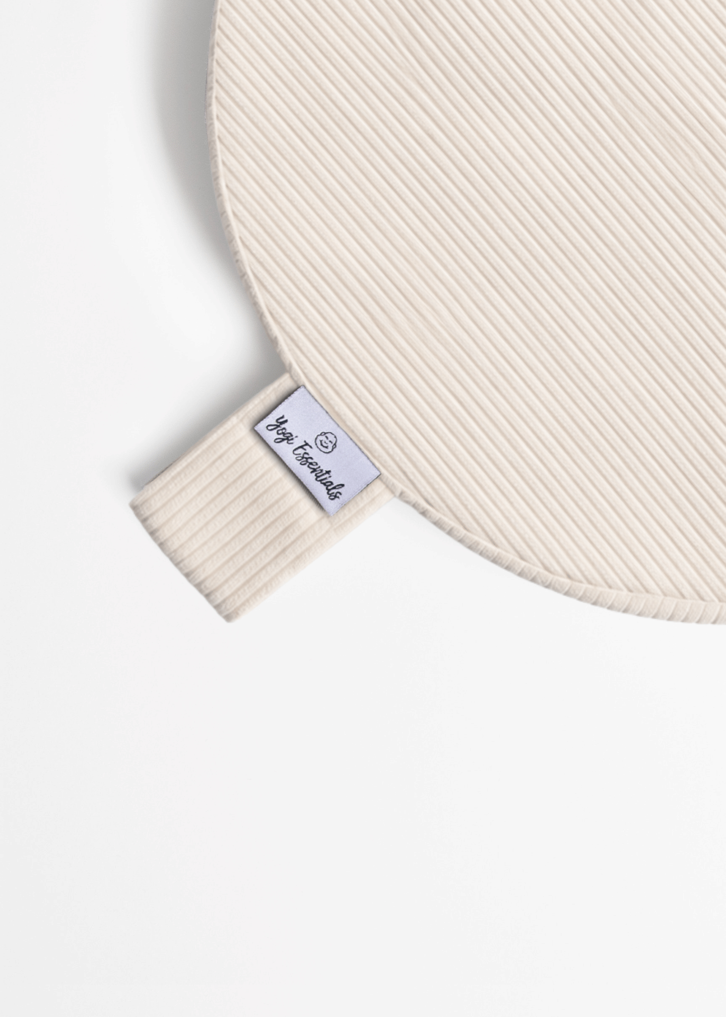 Yogi Essentials Yoga en pilates NEW Losse Hoes - Ribstoffen Meditatiekussen - Lotus