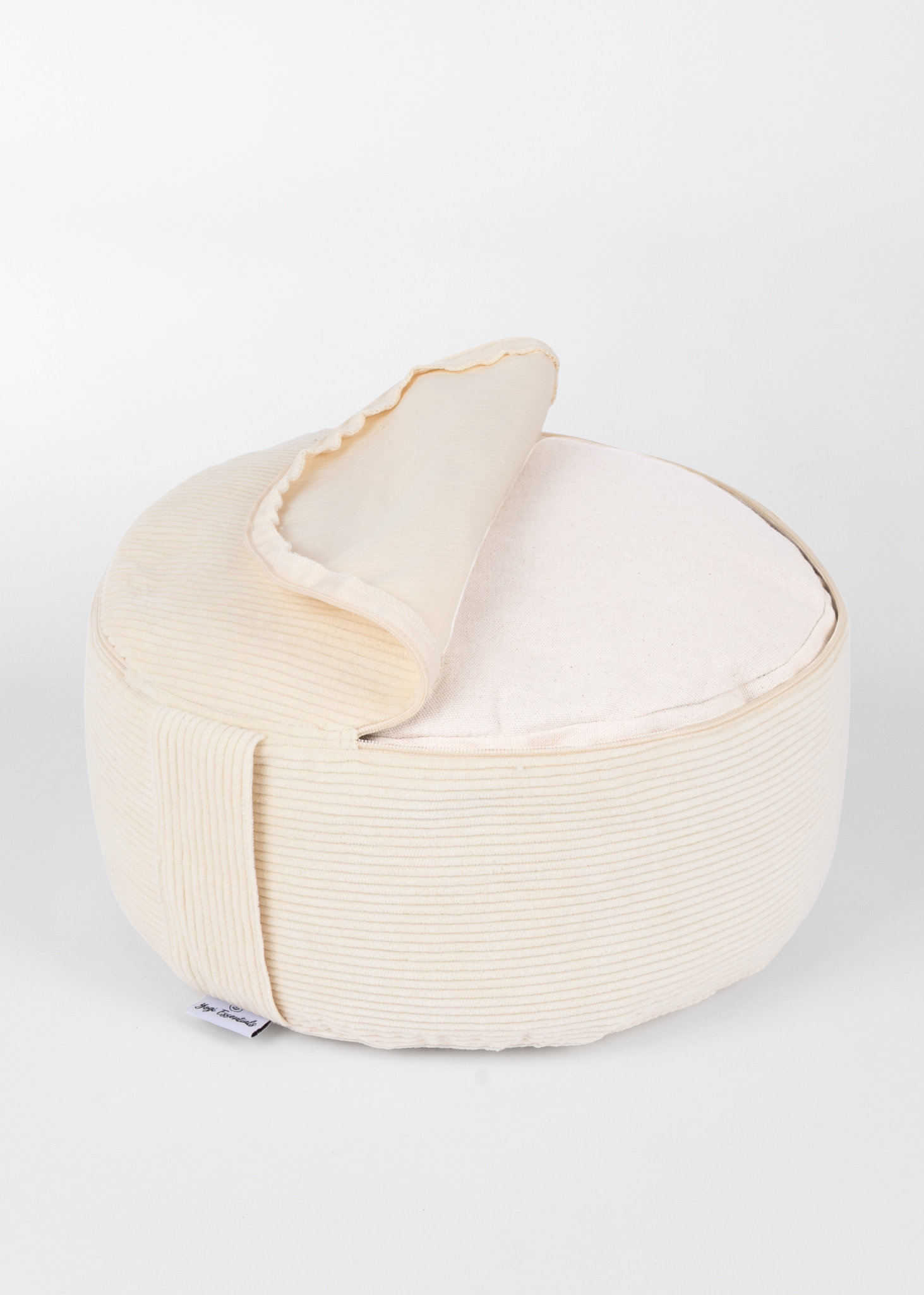 Yogi Essentials Yoga en pilates NEW Ribstoffen Meditatiekussen - Lotus