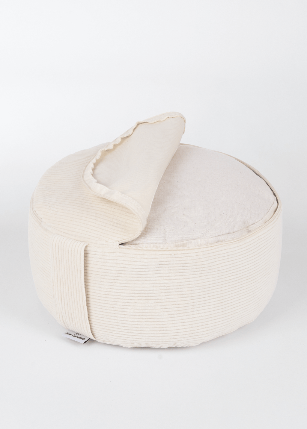 Yogi Essentials Yoga en pilates NEW Ribstoffen Meditatiekussen - Lotus