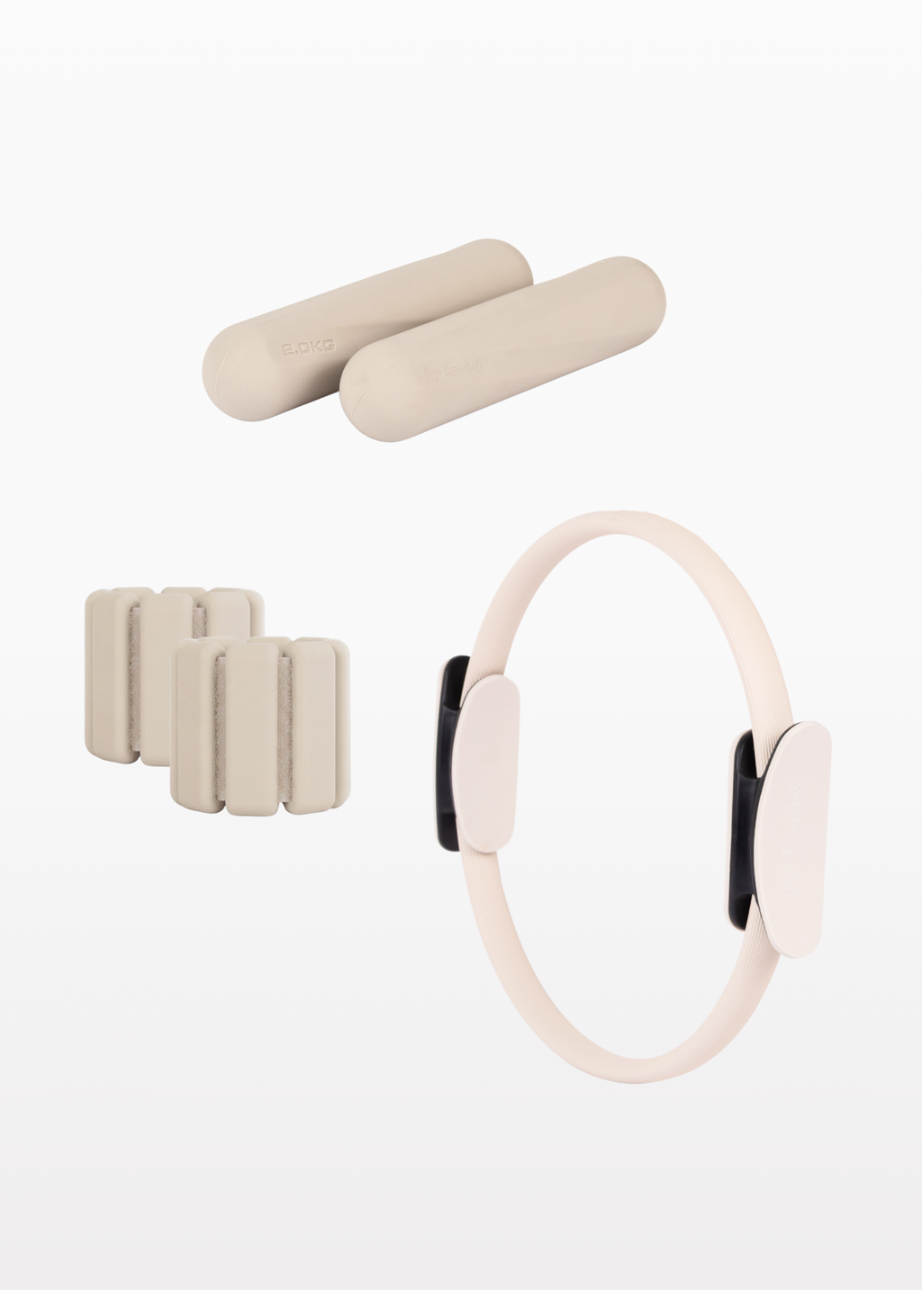 Yogi Essentials Yoga en pilates Pilates Pakket - Beige - Zwaar