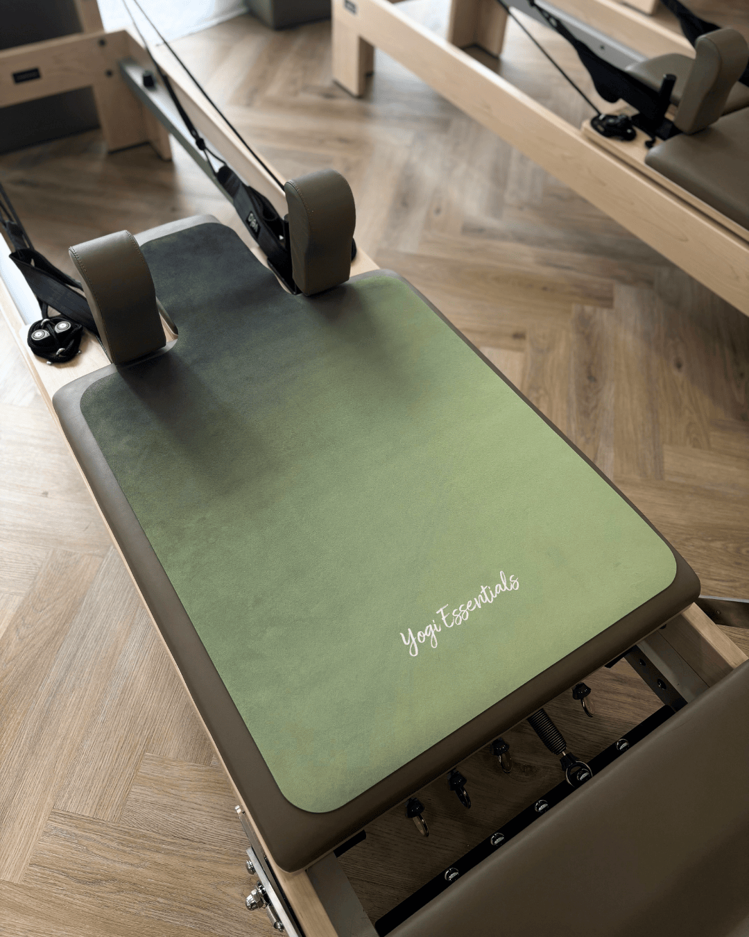 Yogi Essentials Yoga- en pilatesmatten Reformer Pilates Mat - Green Fade