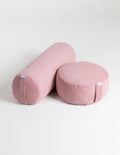 Yogi Essentials Yoga en pilates Ribstoffen Meditatiekussen - Roze