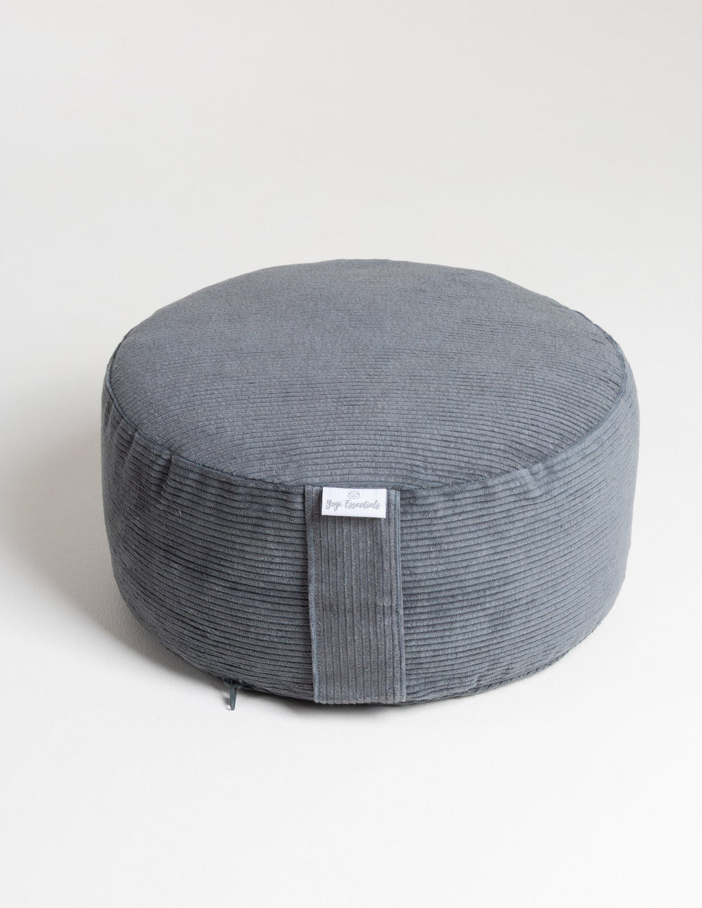 Yogi Essentials Yoga en pilates Ribstoffen Meditatiekussen - Smoke